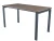 Офисный стол NT 140x70 темный орех/антрацит Офисный стол NT 140x70 темный орех/антрацит